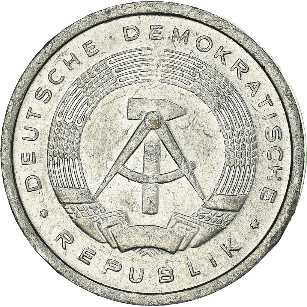 Moneta, REPUBBLICA DEMOCRATICA TEDESCA, Pfennig, 1987