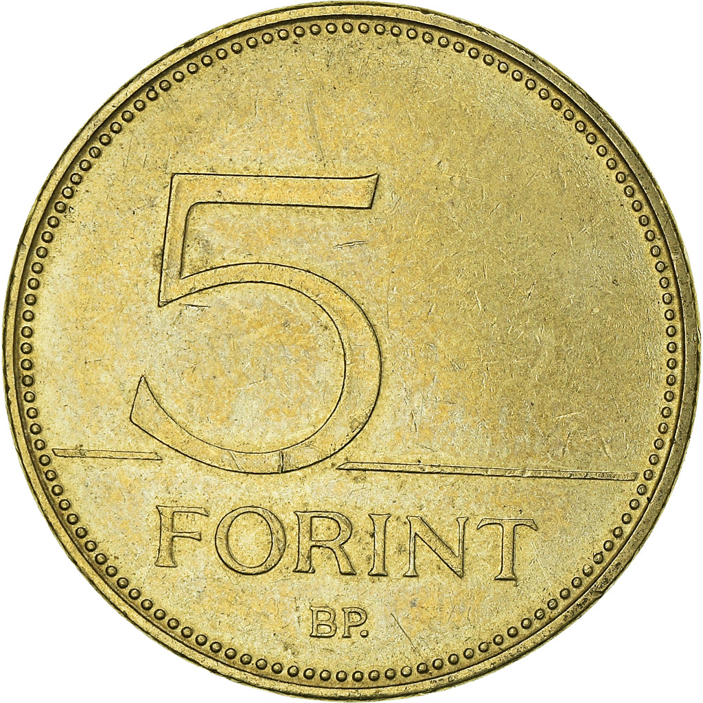 Moeda, Hungria, 5 Forint, 2007
