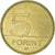Moeda, Hungria, 5 Forint, 2007
