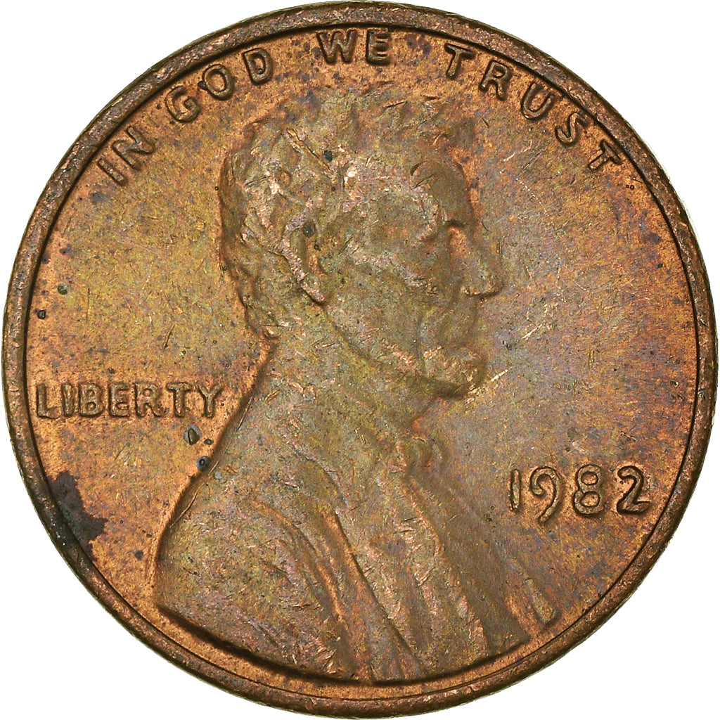 Münze, Vereinigte Staaten, Cent, 1982