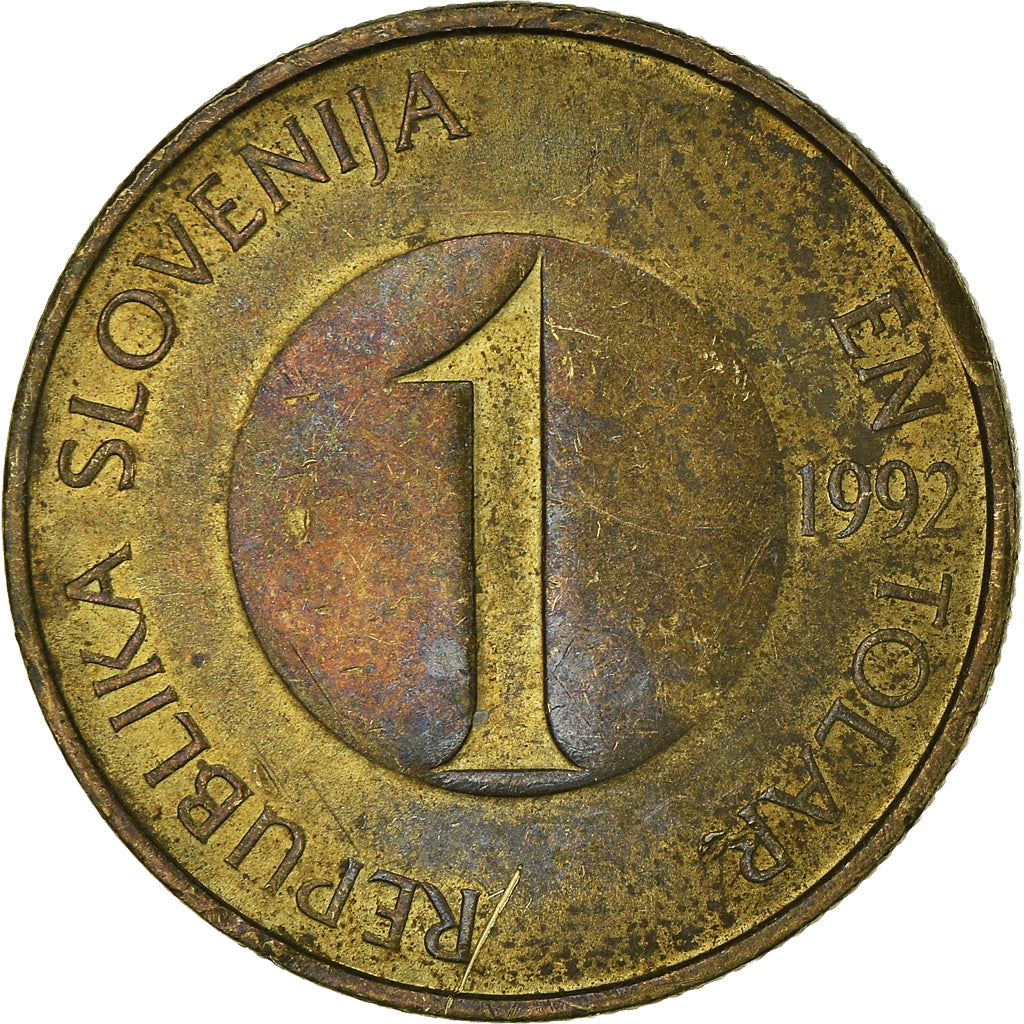 Moeda, Eslovénia, Tolar, 1992