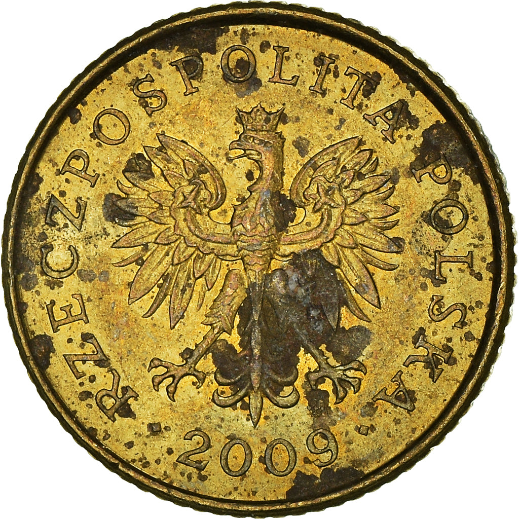 Moneta, Polonia, Grosz, 2009