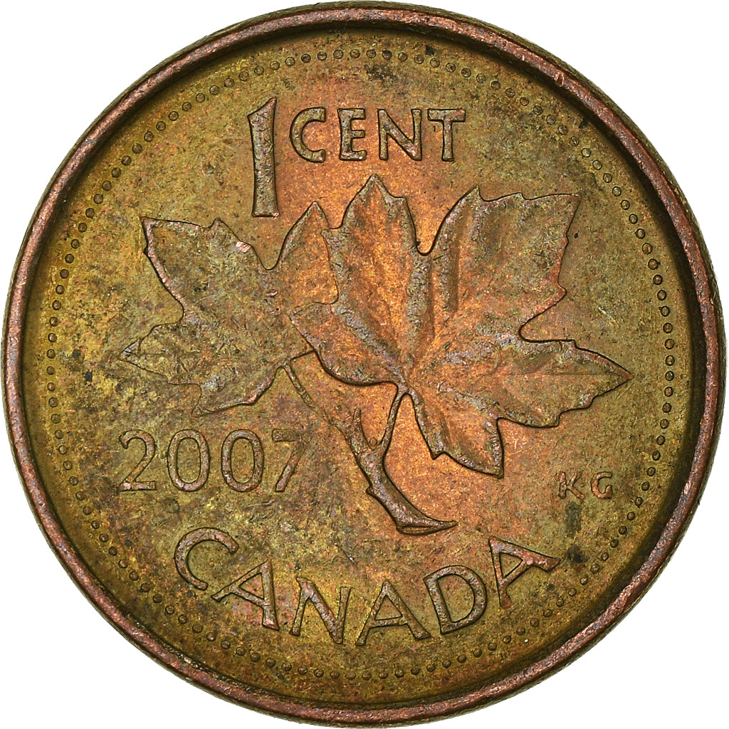 Moneta, Canada, Cent, 2007
