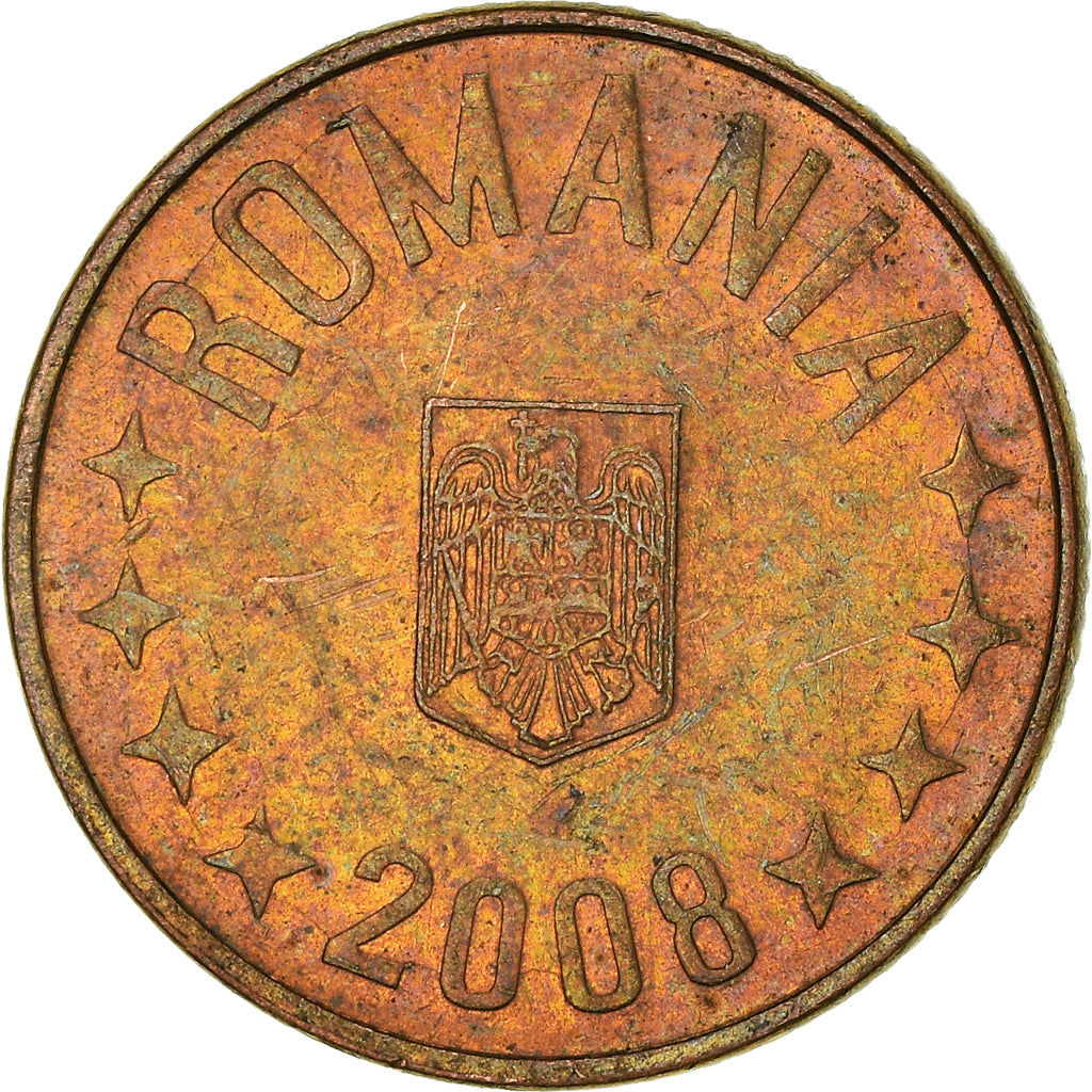 Monnaie, Roumanie, 5 Bani, 2008