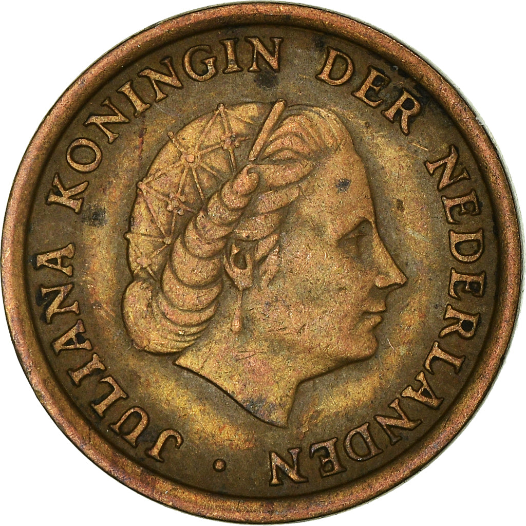 Moeda, Países Baixos, Cent, 1958