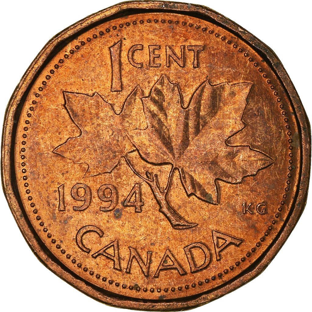 Moneta, Canada, Cent, 1994