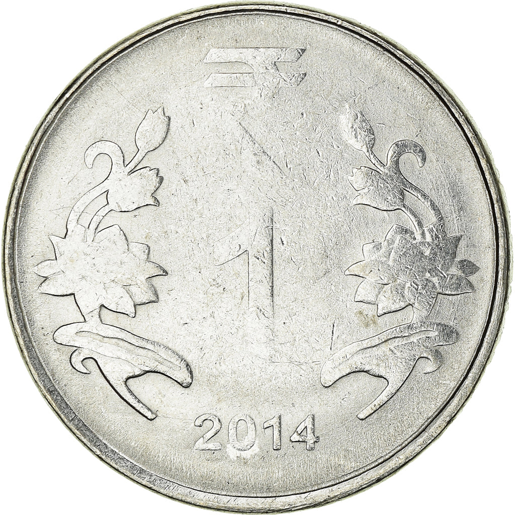 Munten, INDIAASE REPUBLIEK, 1 Rupee