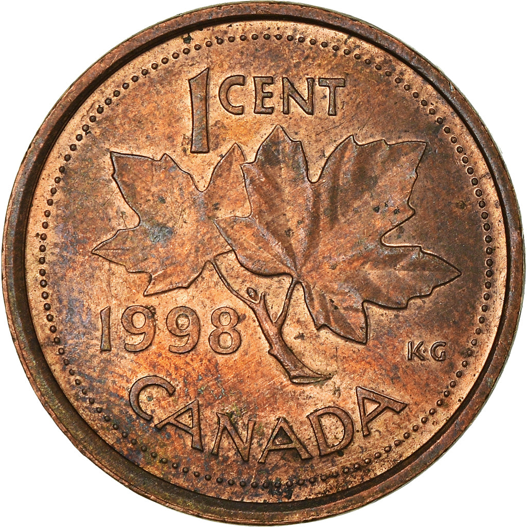 Moneta, Canada, Cent, 1998