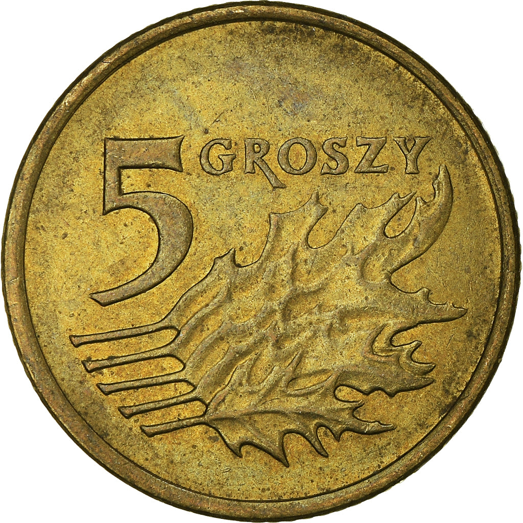 Moneta, Polonia, 5 Groszy, 2006