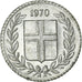Moeda, Islândia, 10 Aurar, 1970