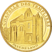 France, Token, Tourist Token, Chapelle des Templiers, Laon, 2010, Arthus