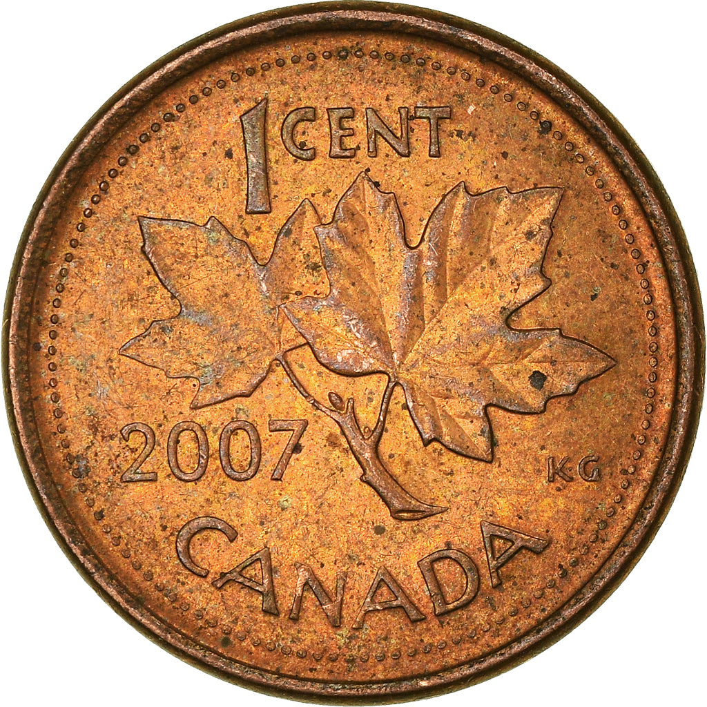 Moneta, Canada, Cent, 2007