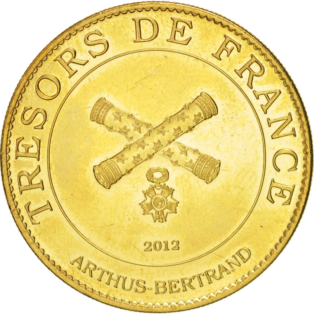 France, Token, Tourist Token, Citadelle de Besançon, 2012, Arthus Bertrand