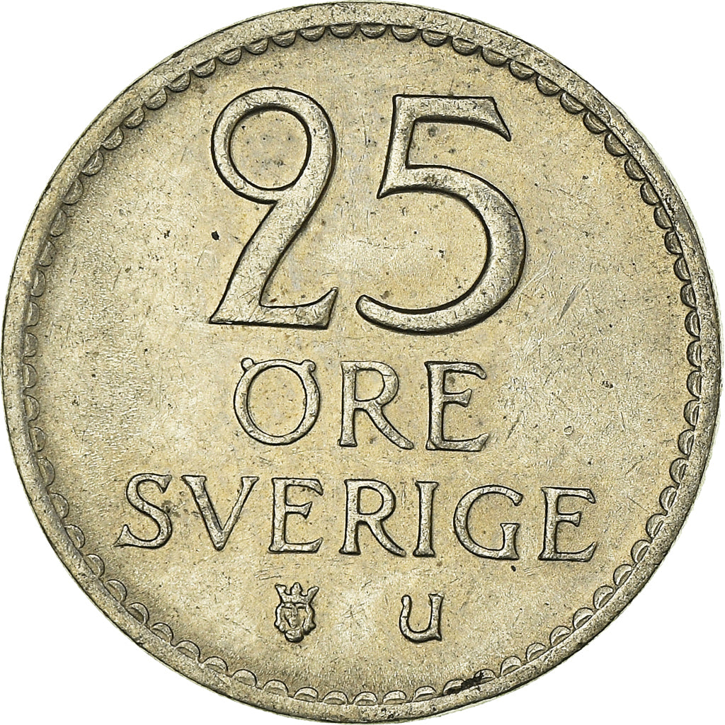 Munten, Zweden, 25 Öre, 1973