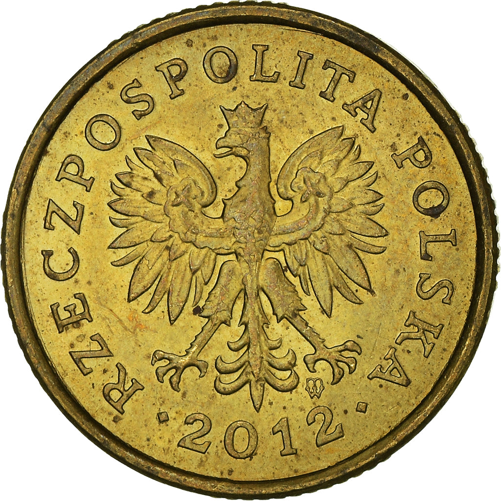 Moneta, Polonia, 5 Groszy, 2012