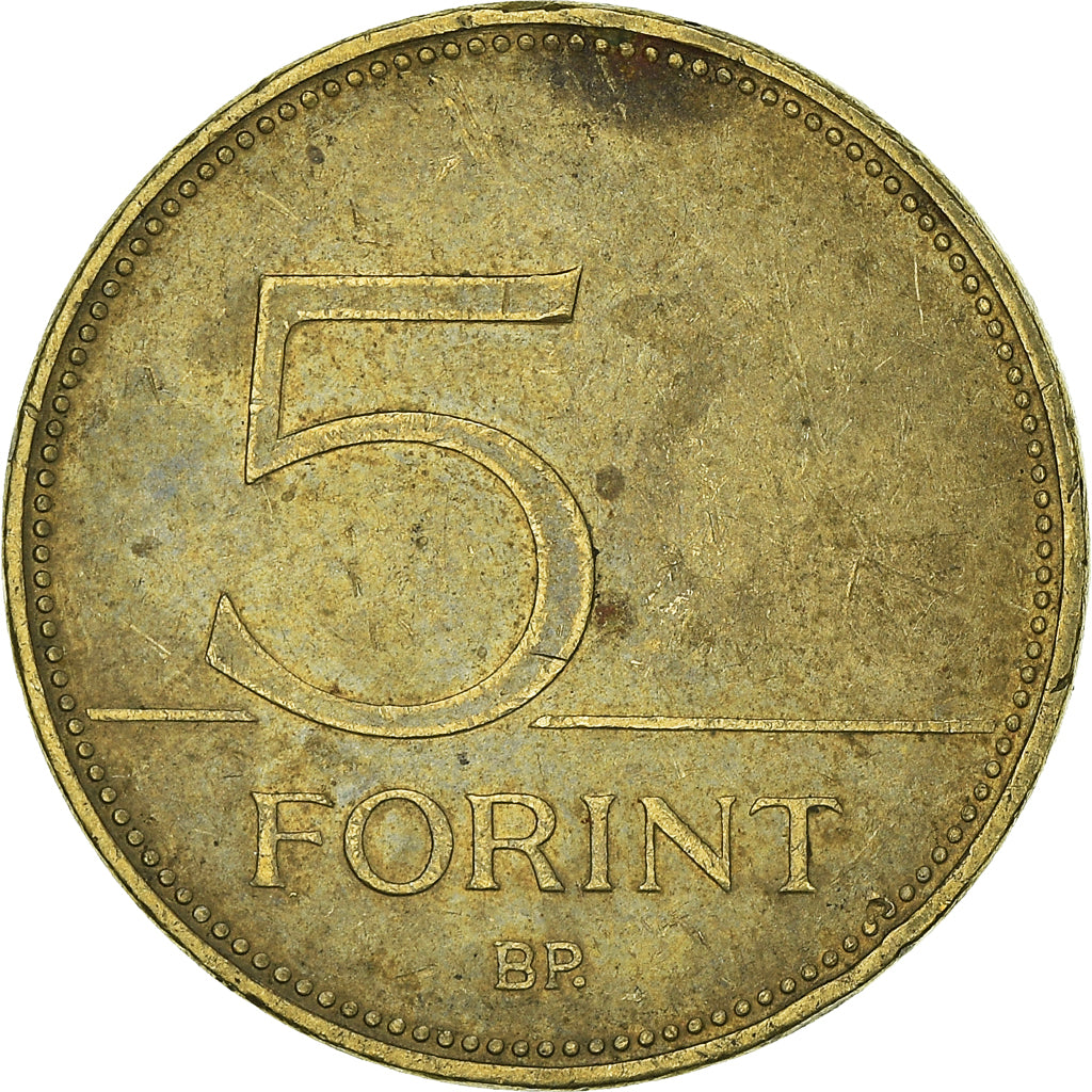 Moeda, Hungria, 5 Forint, 2004