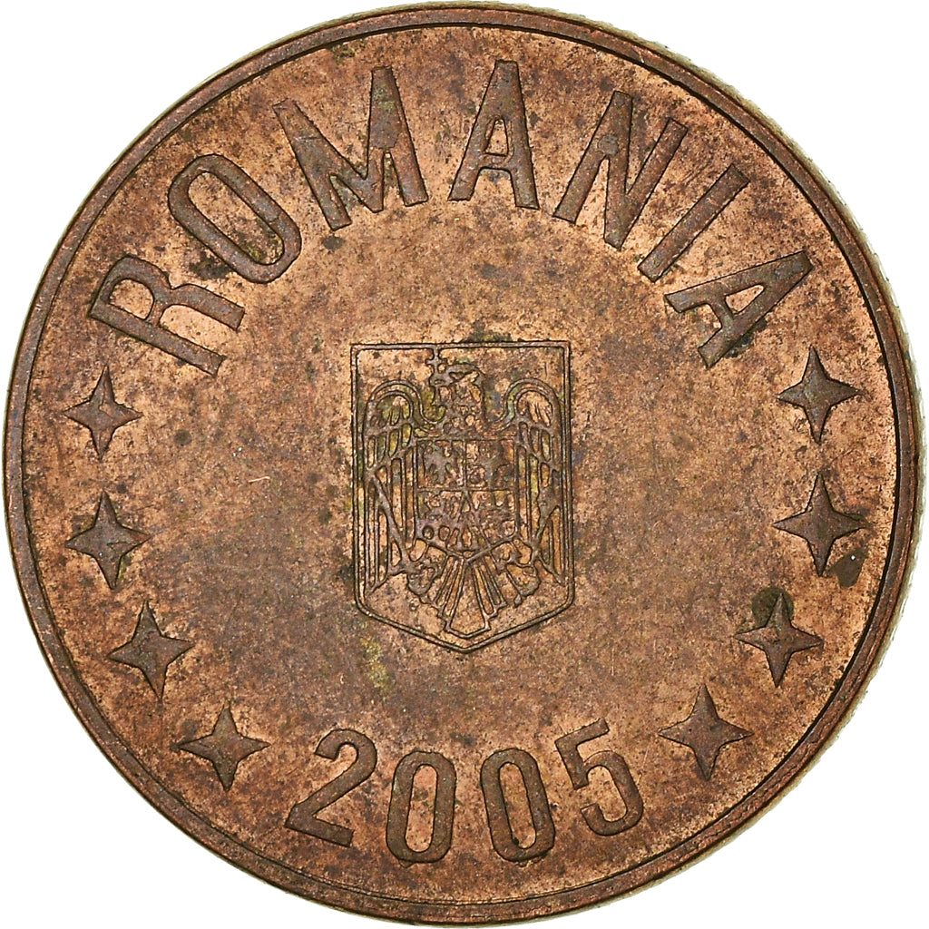 Monnaie, Roumanie, 5 Bani, 2005