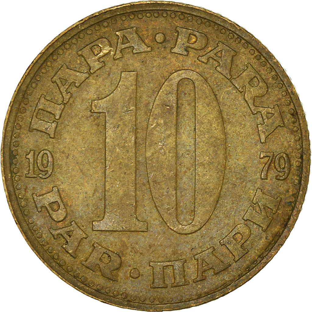 Moneta, Jugosławia, 10 Para, 1979