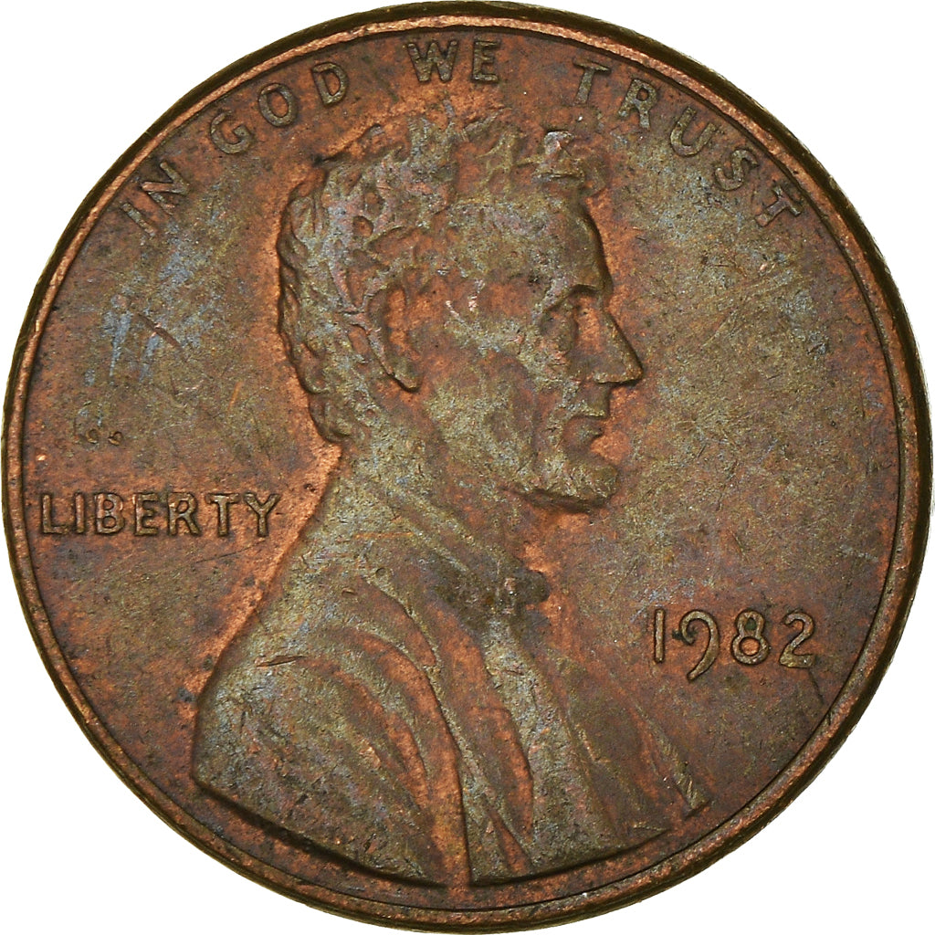 Münze, Vereinigte Staaten, Cent, 1982