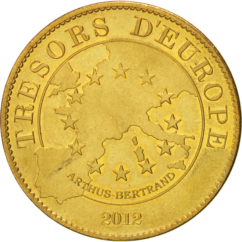 Tourist Token, Ukraine, Euro2012, Poland, 2012, MS(63), Arthus Bertrand