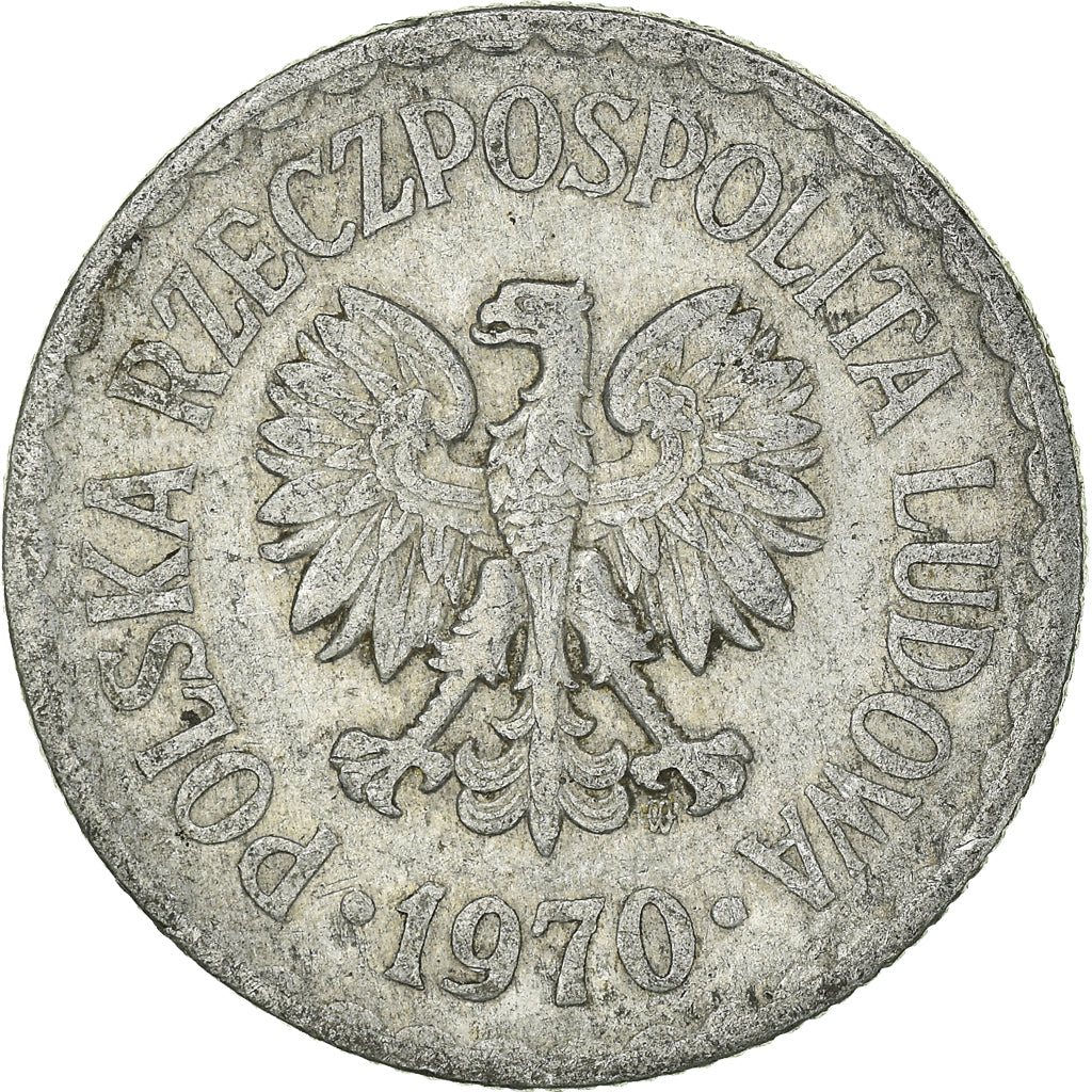 Moneta, Polonia, Zloty, 1970