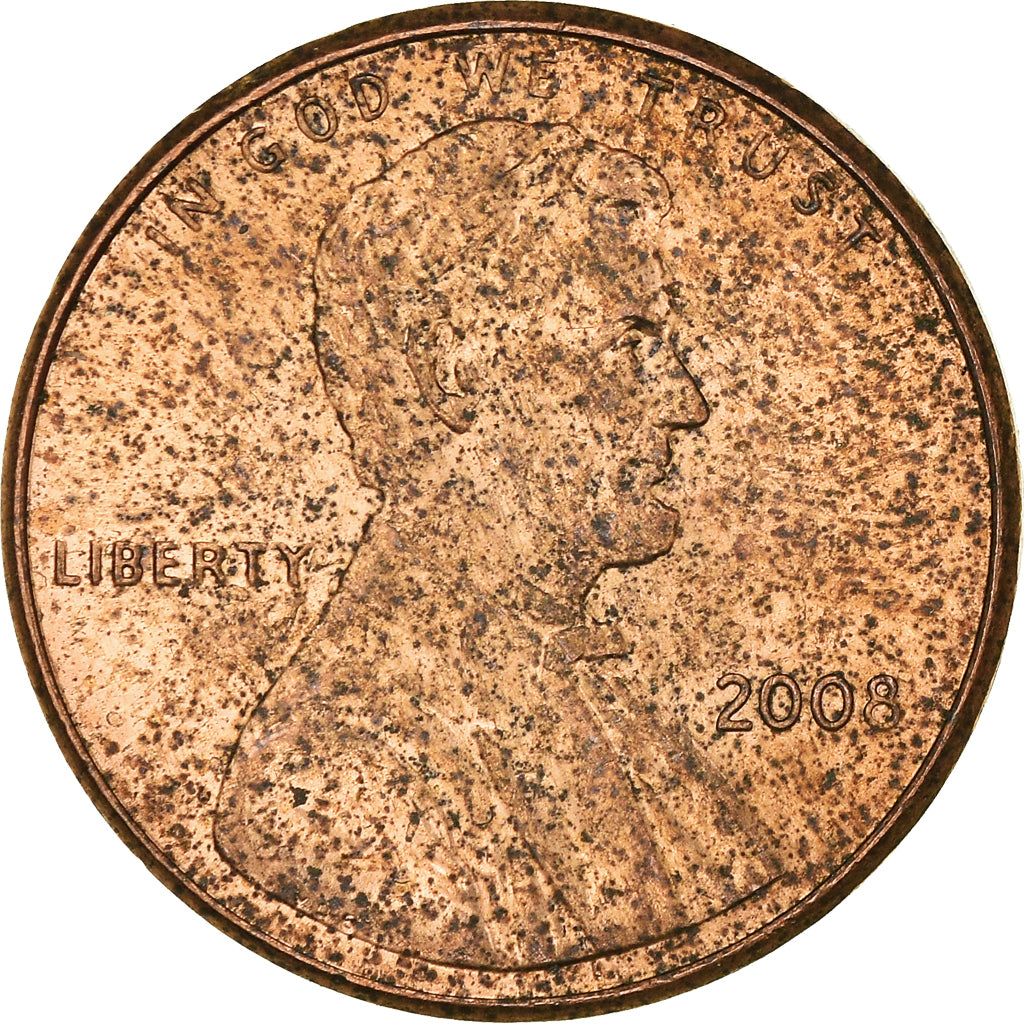 Münze, Vereinigte Staaten, Cent, 2008