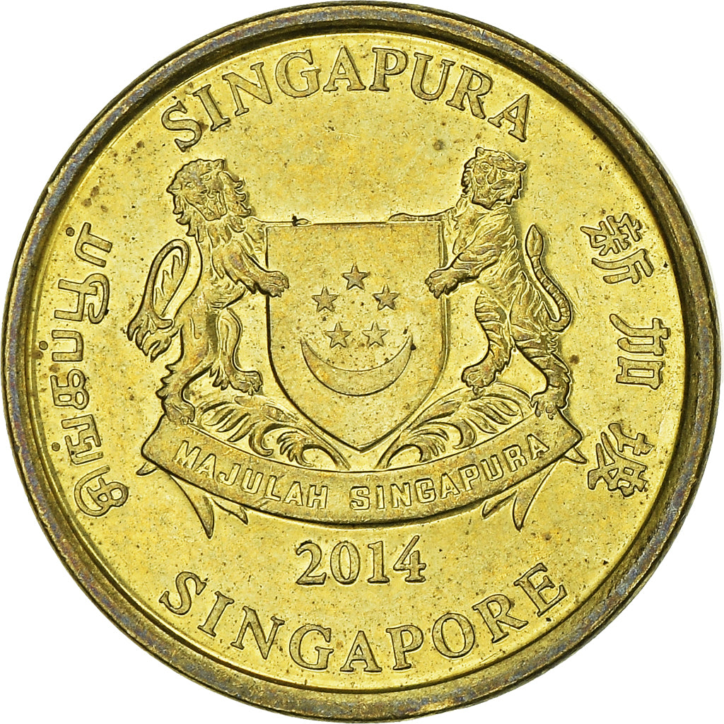 Coin, Singapore, 5 Cents