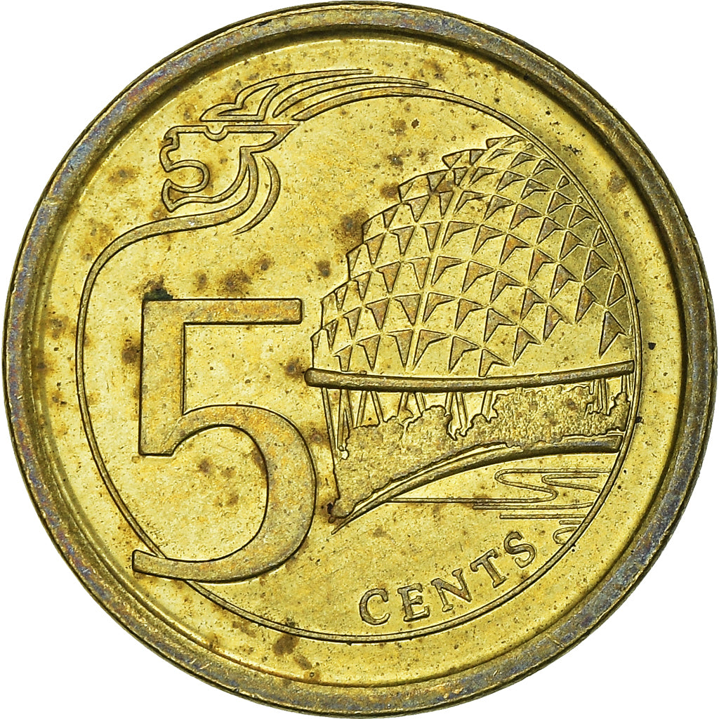 Coin, Singapore, 5 Cents