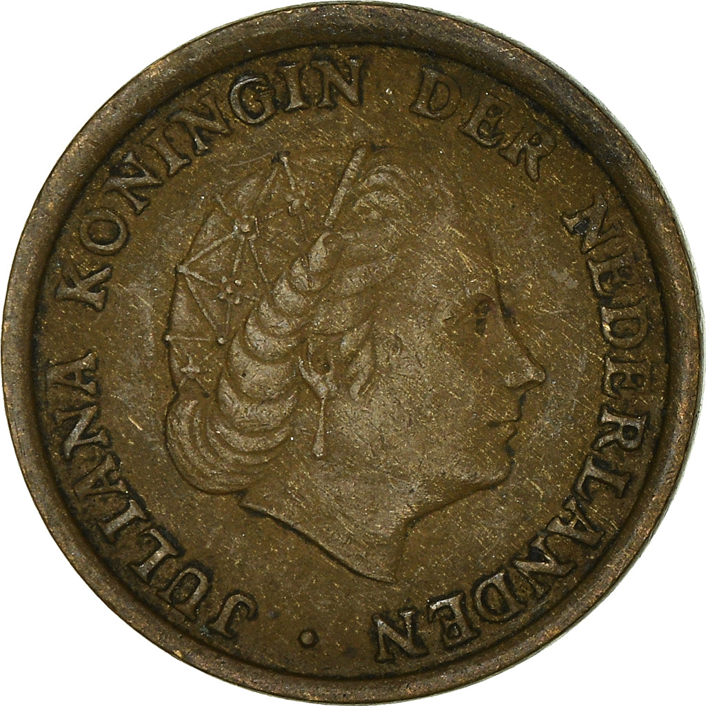 Moeda, Países Baixos, Cent, 1958