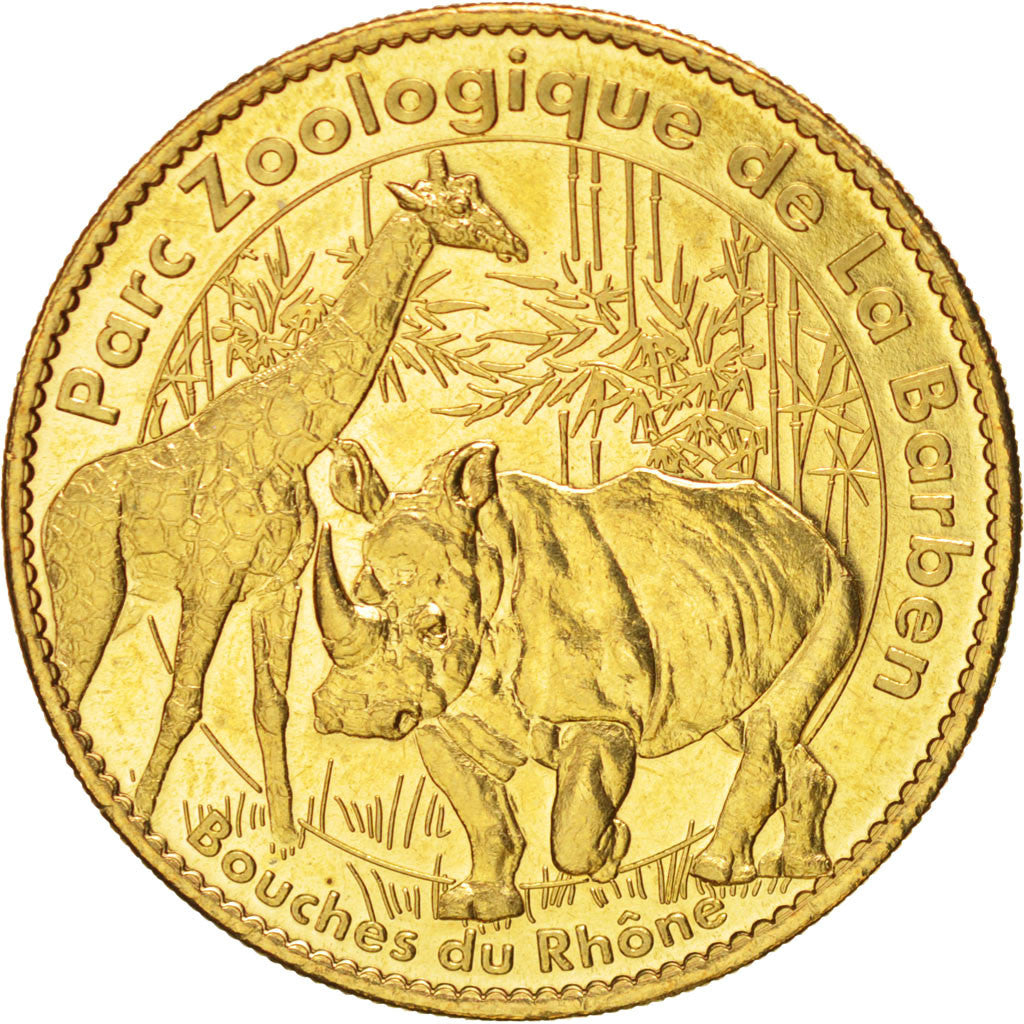 Frankreich, Token, Tourist Token, Parc Zoologique de la Barben, 2010, Arthus