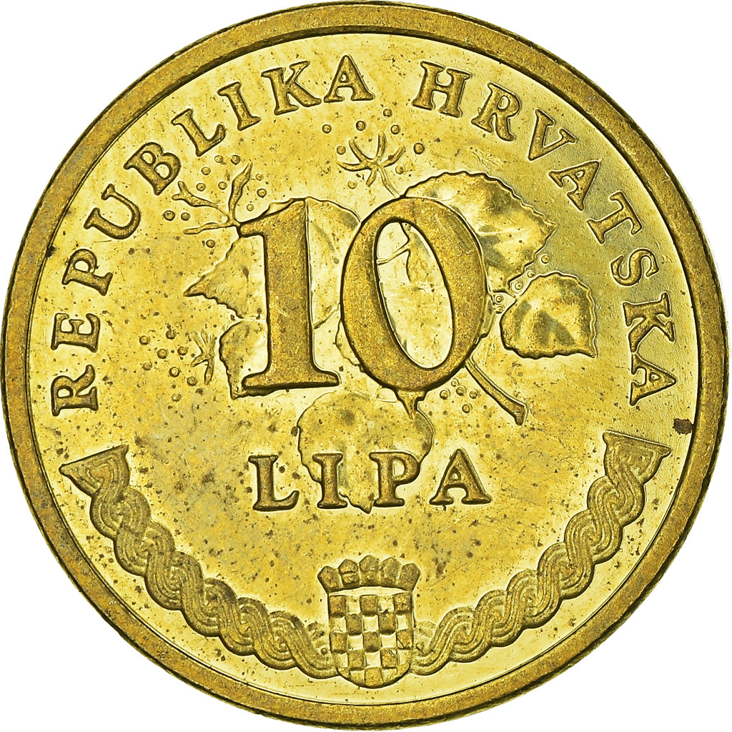 Moneta, Croazia, 10 Lipa, 2013