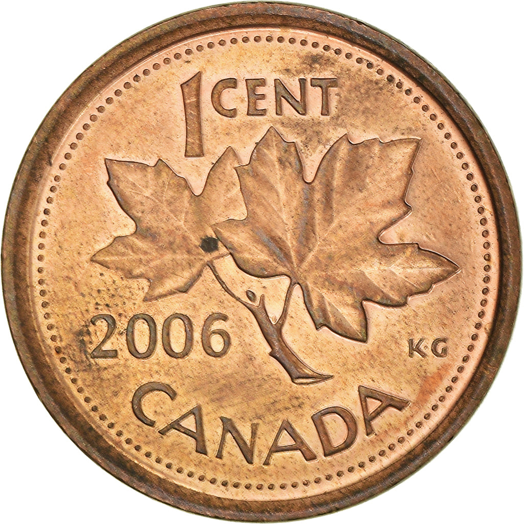 Moneta, Canada, Cent, 2006