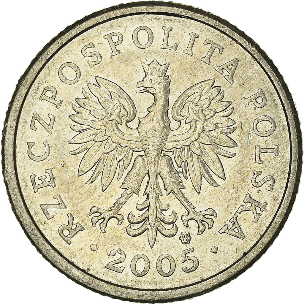 Monnaie, Pologne, 20 Groszy, 2005