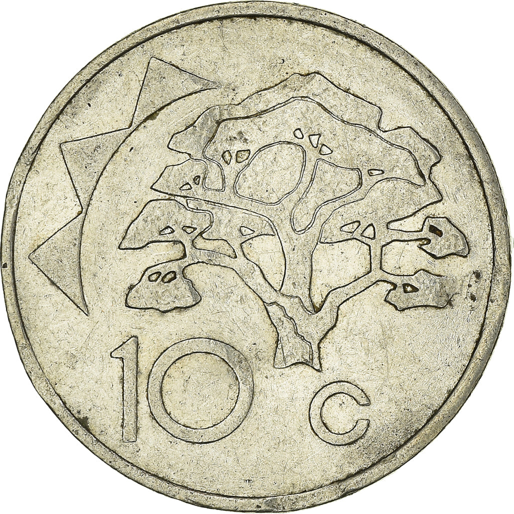 Coin, Namibia, 10 Cents, 1993
