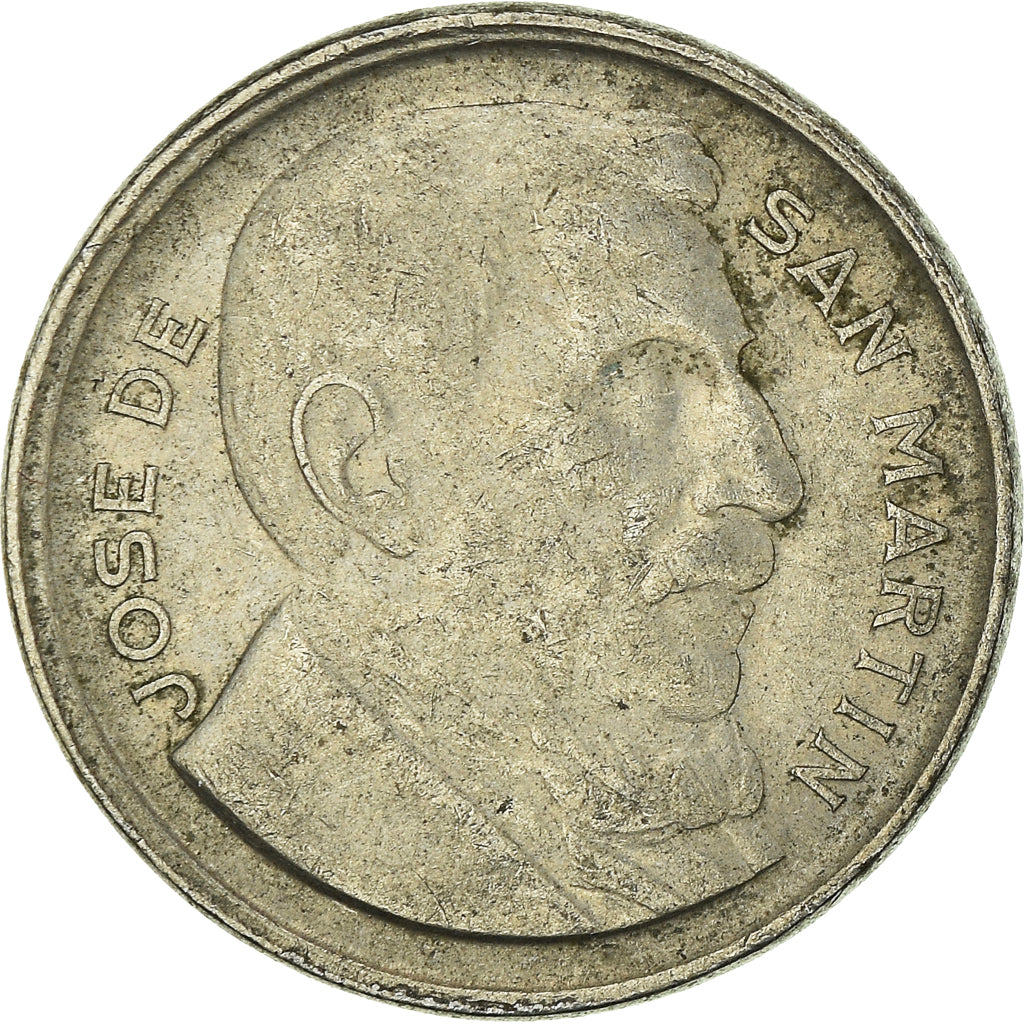 Moeda, Argentina, 10 Centavos, 1953