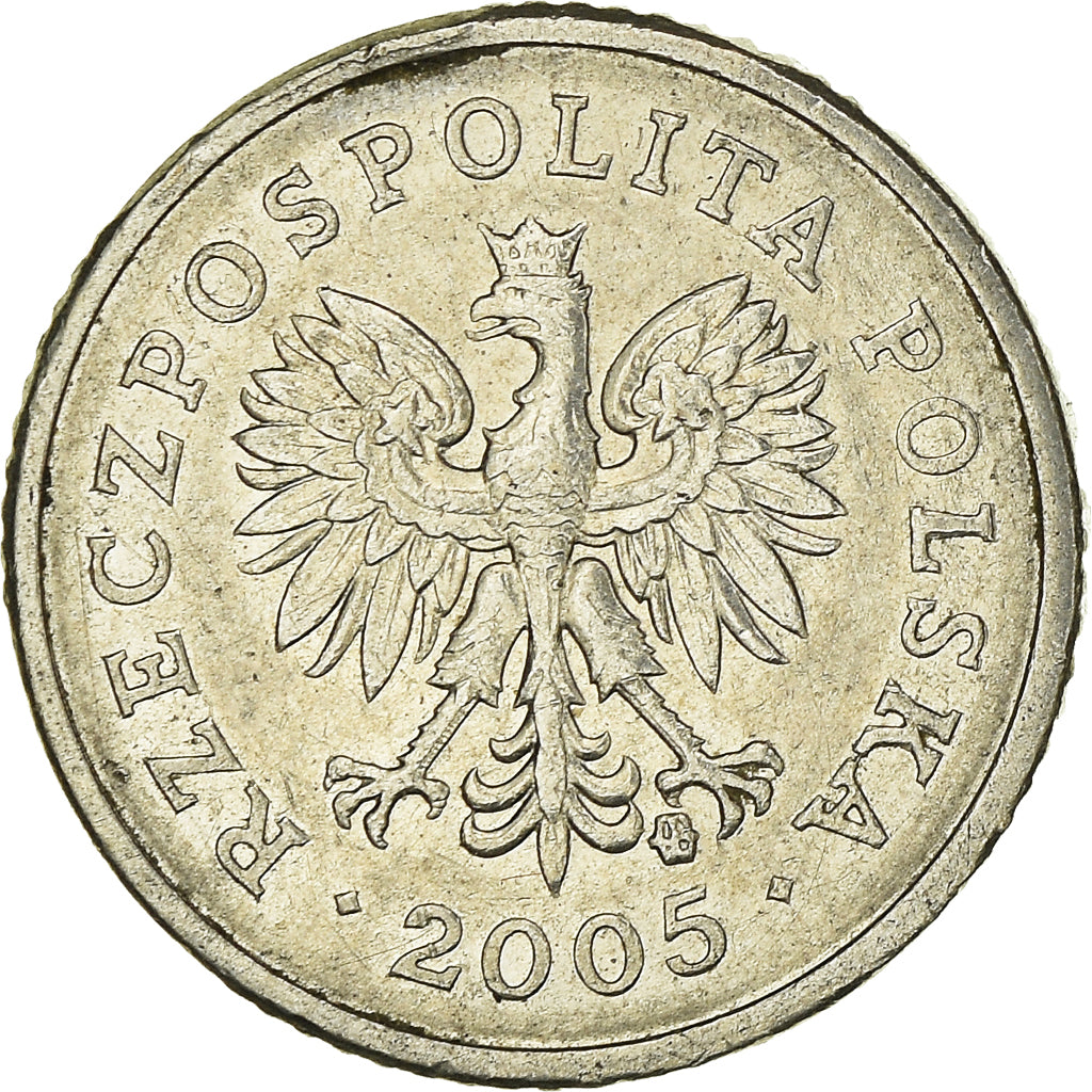 Coin, Poland, 10 Groszy, 2005
