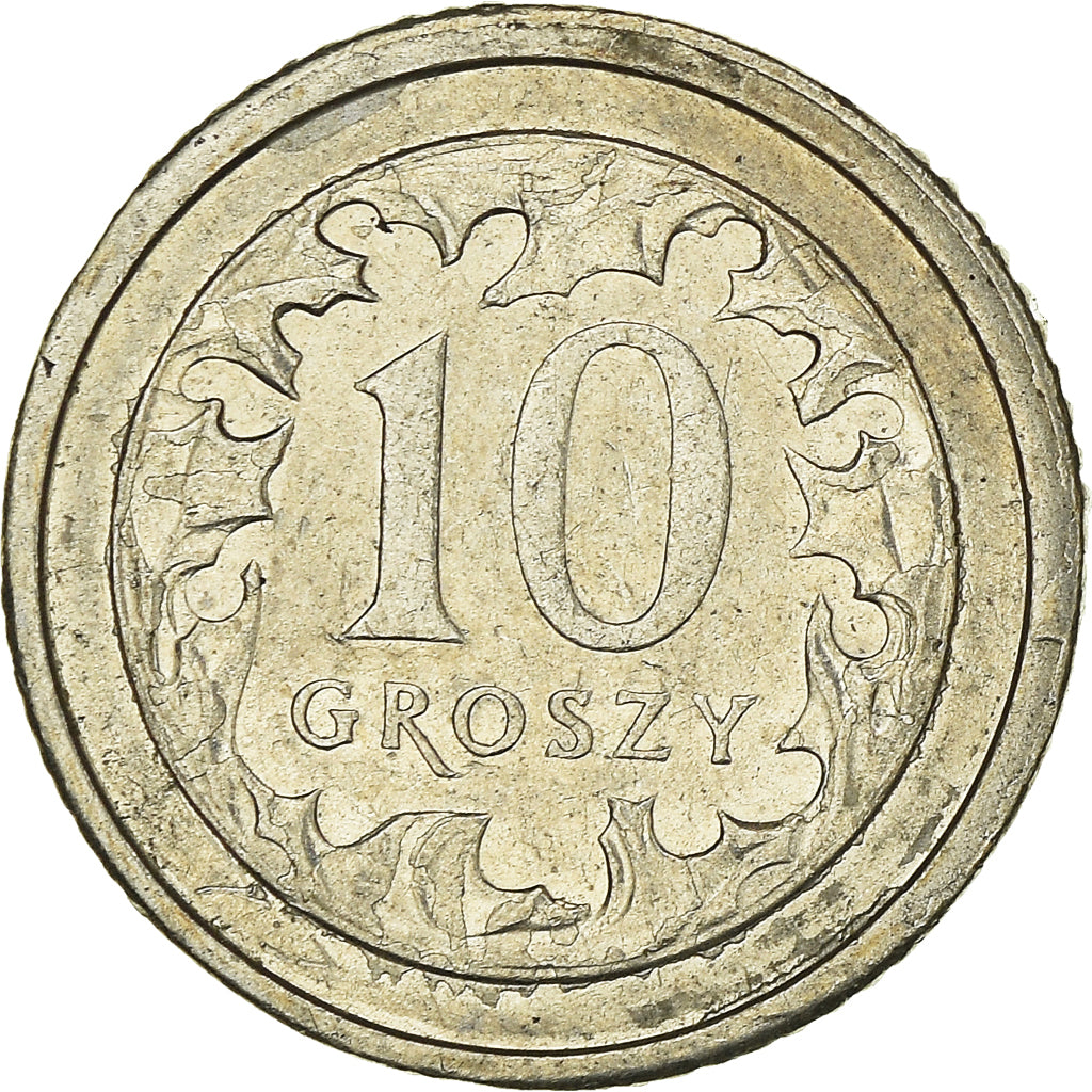 Coin, Poland, 10 Groszy, 2005