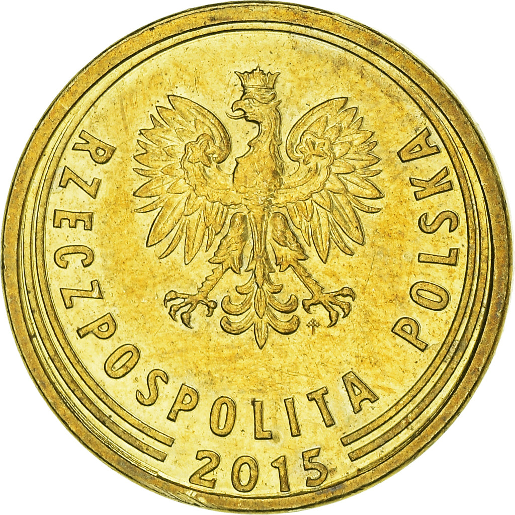 Moneta, Polonia, 2 Grosze, 2015