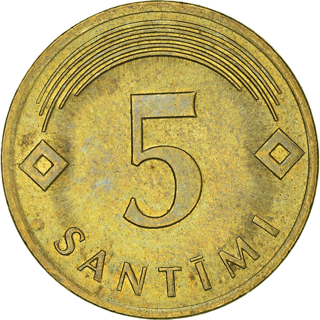 Munten, Letland, 5 Santimi, 2006