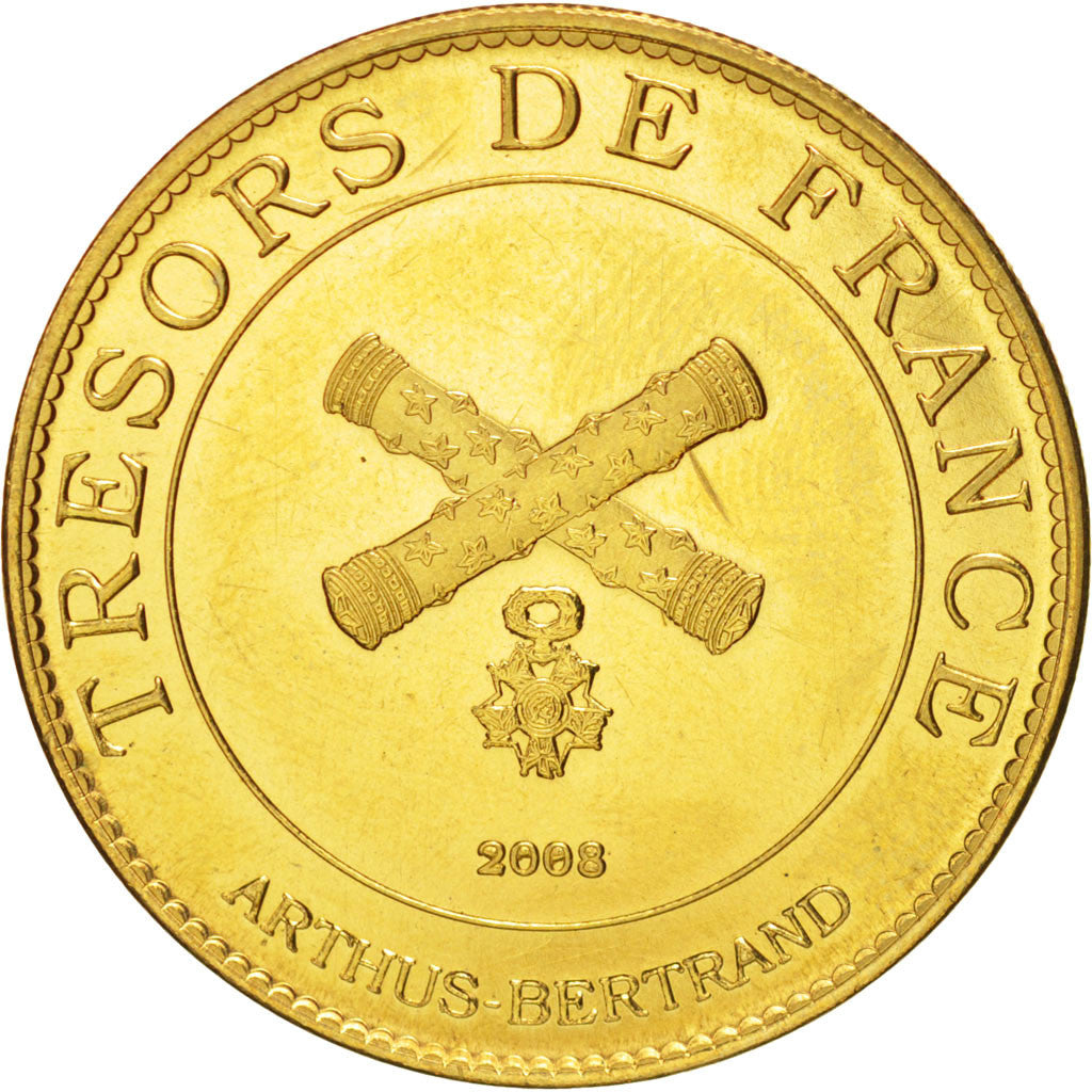 France, Token, Tourist Token, 2008, Arthus Bertrand, MS(63), Cupro-nickel
