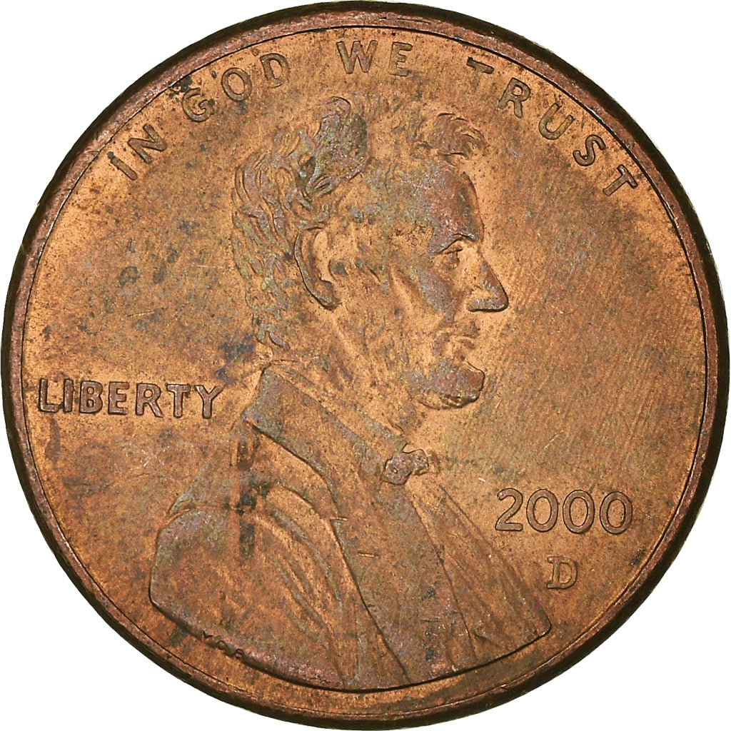 Münze, Vereinigte Staaten, Cent, 2000