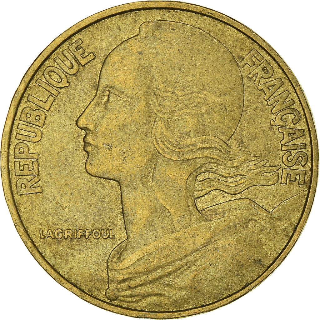 Münze, Frankreich, 20 Centimes, 1978