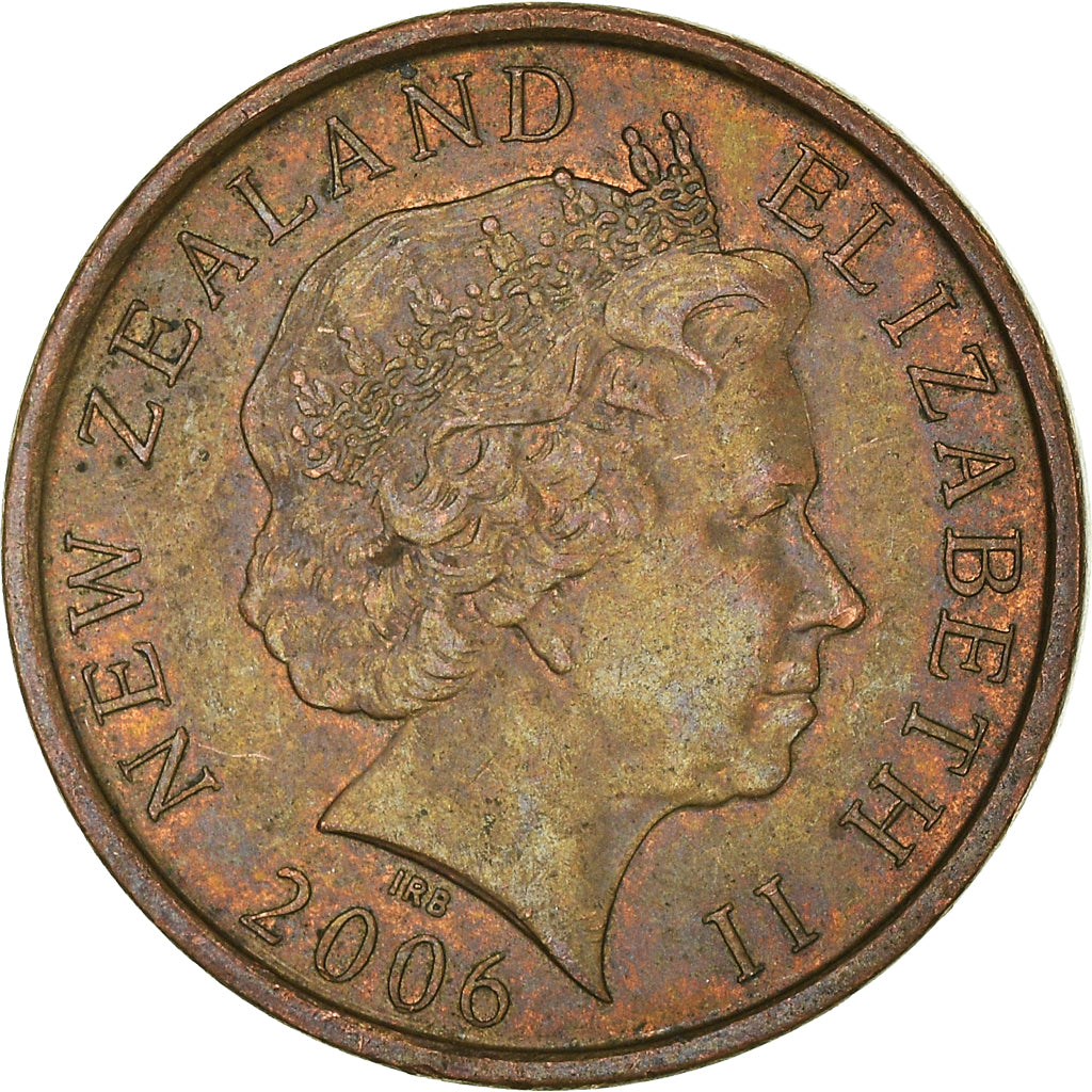 Coin, New Zealand, 10 Cents, 2006