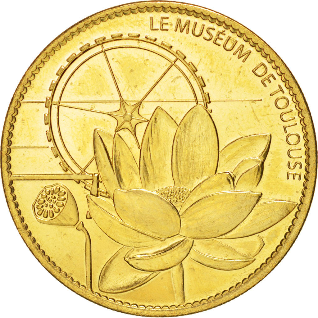 France, Token, Tourist Token, Le Muséum de Toulouse, 2008, Arthus Bertrand