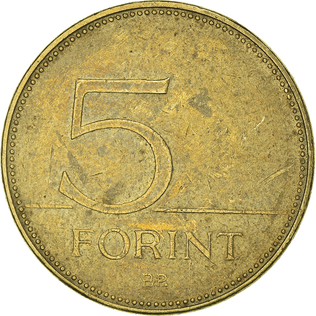 Moeda, Hungria, 5 Forint, 2008