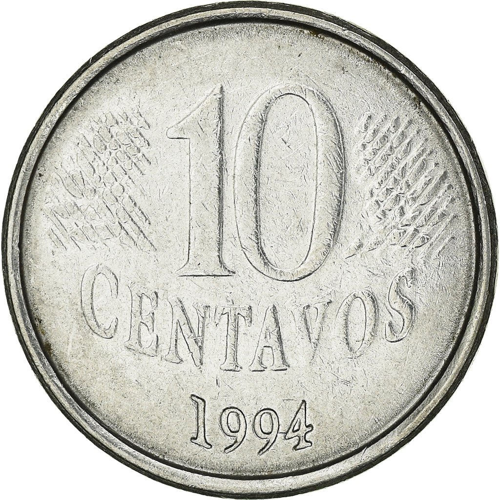 Moneda, Brasil, 10 Centavos, 1994