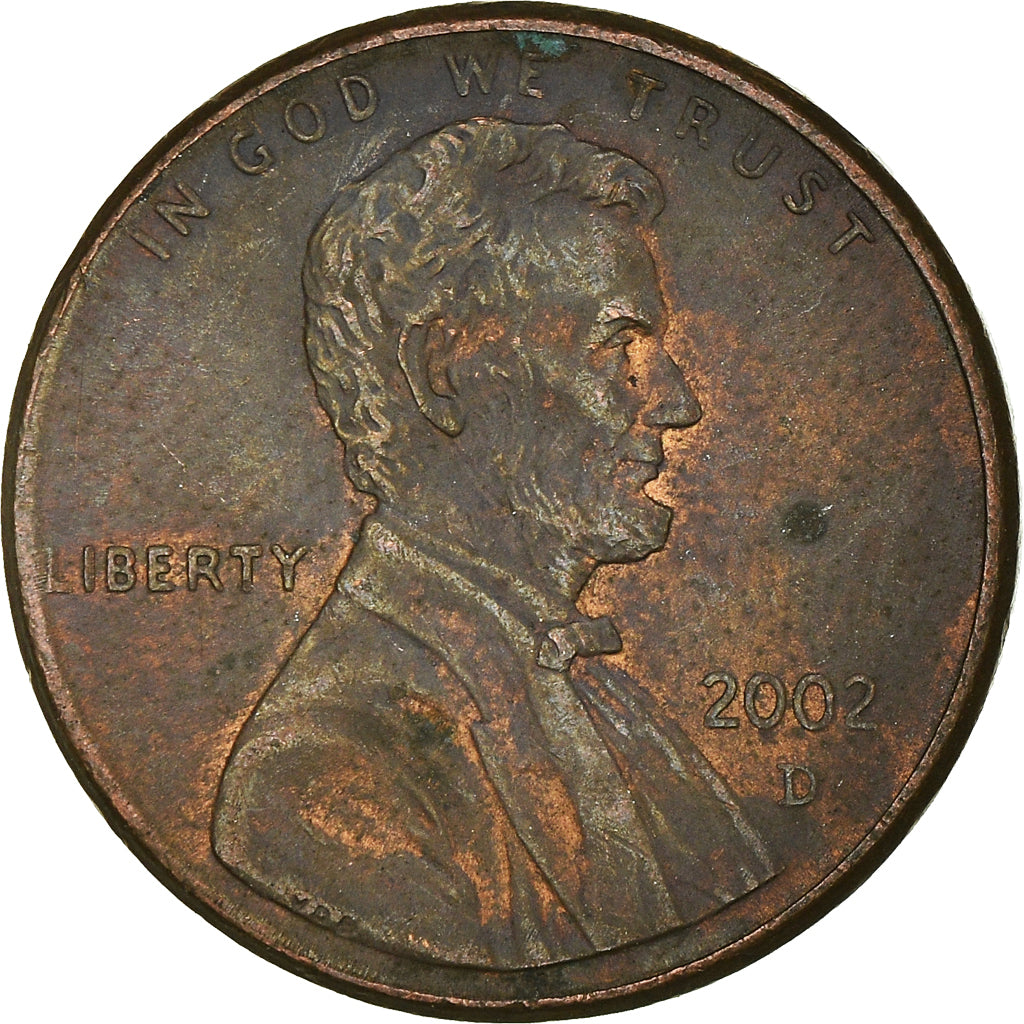 Moneta, Stati Uniti, Cent, 2002