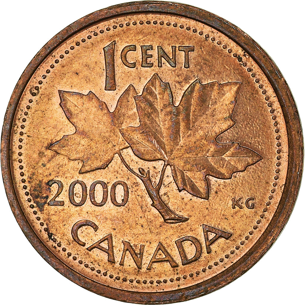 Moneta, Canada, Cent, 2000
