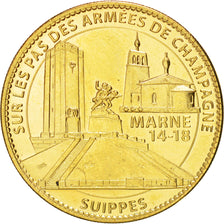 France, Token, Tourist Token, Armées de Champagne, Suippes, 2008, Arthus