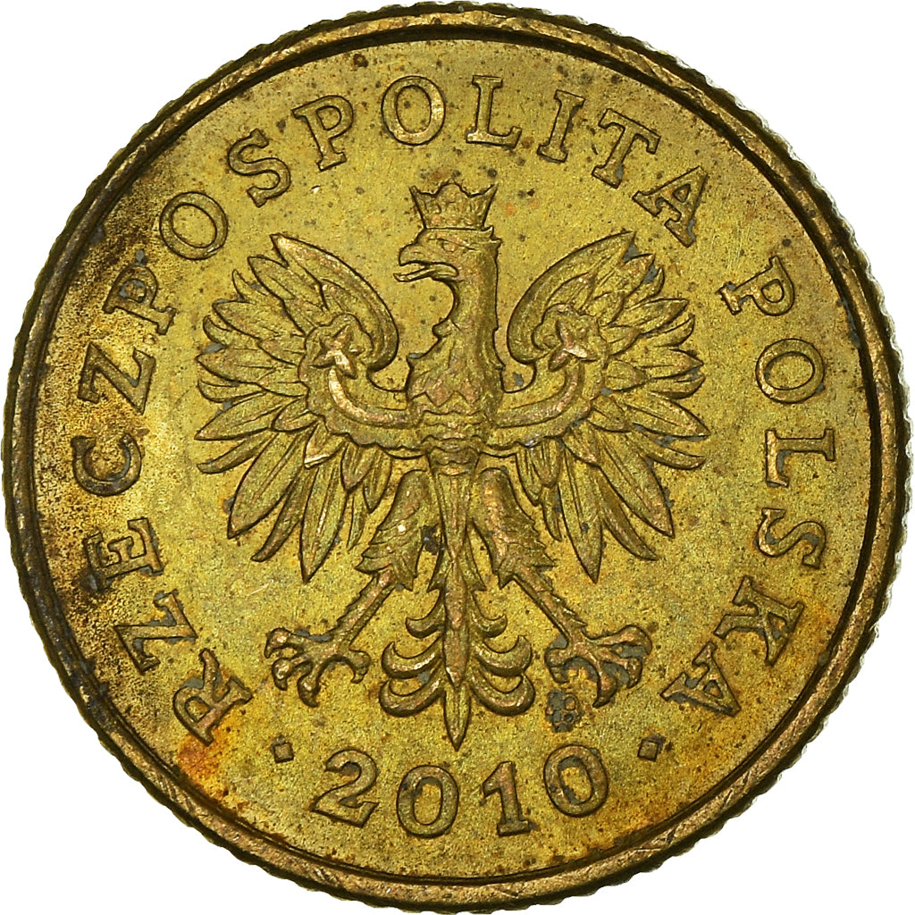 Moneta, Polonia, Grosz, 2010